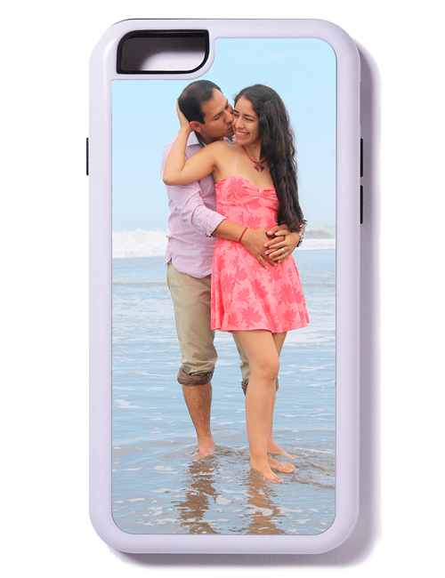 Carcasa personalizable iPhone 6 Plus o 6s Plus Ultraresistente Blanca Mcm
